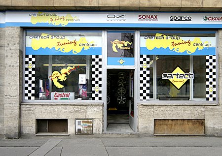 Prodejna exterier